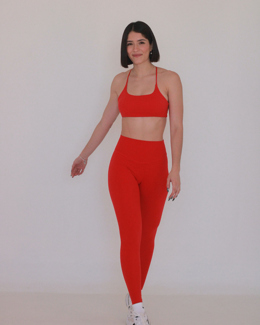 Infinity Red Leggings
