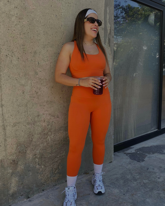 Skin Orange Leggings