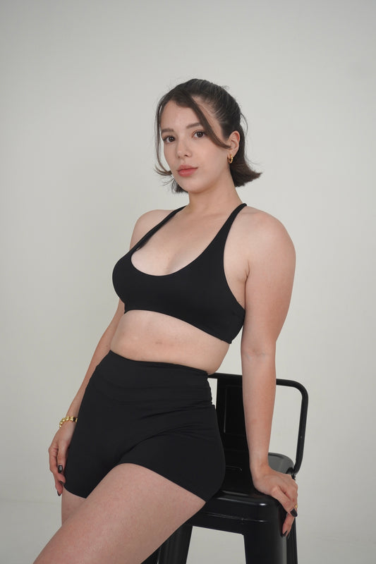 Évora Short Top Black