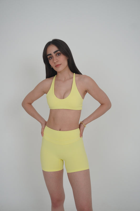 Évora Short Yellow
