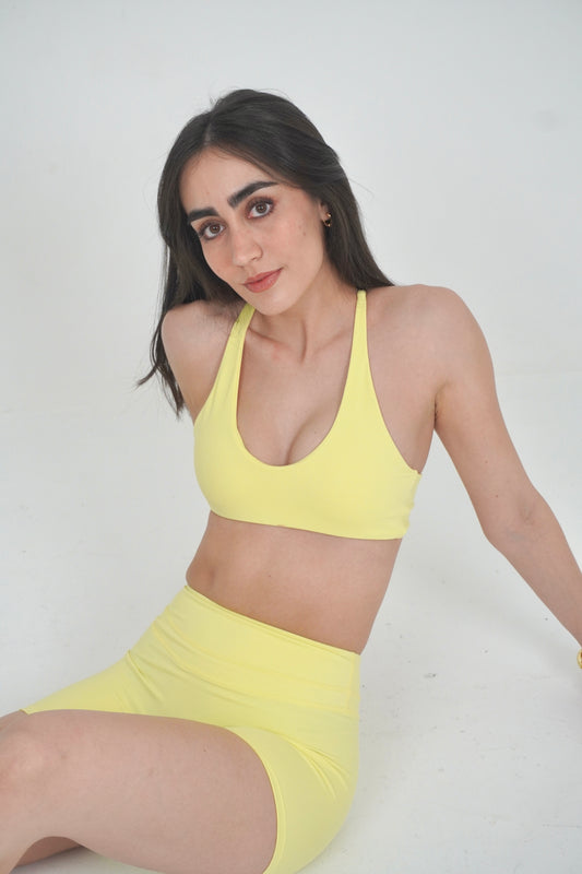 Évora Short Top Yellow
