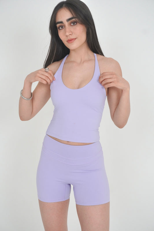 Évora Long Top Purple
